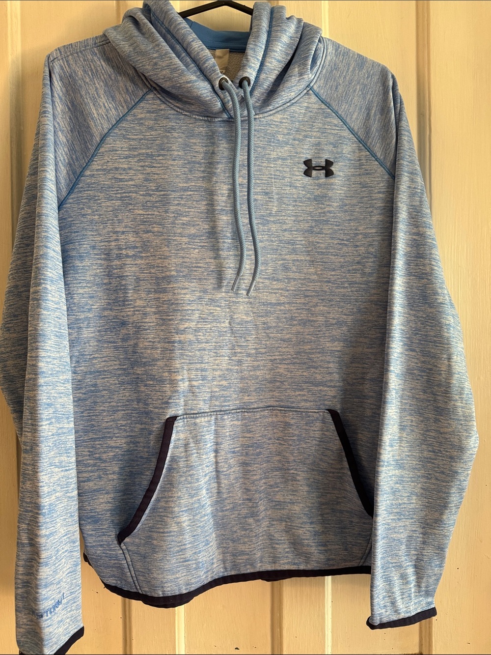 Under Armour Men’s Light Blue Heather Crewneck Hoodie